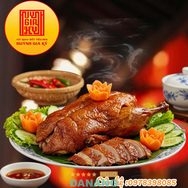 Vịt Quay Tiêu Huỳnh Gia Ký - Hải Châu