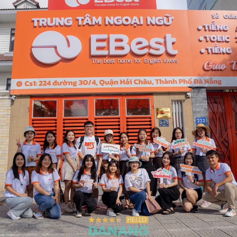 bài viết đánh giá về Trung tâm tiếng Anh EBest: 224 đường 30 Tháng 4, P. Hòa Cường Đà Nẵng