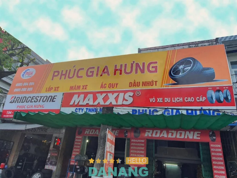 Đại lý lốp ô tô Phúc Gia Hưng, Đà Nẵng
