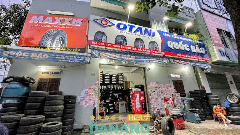 Đại lý lốp ô tô Quốc Bảo, Đà Nẵng