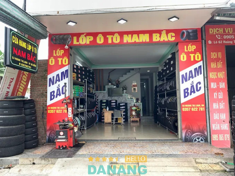 Lốp ô tô Nam Bắc, Đà Nẵng