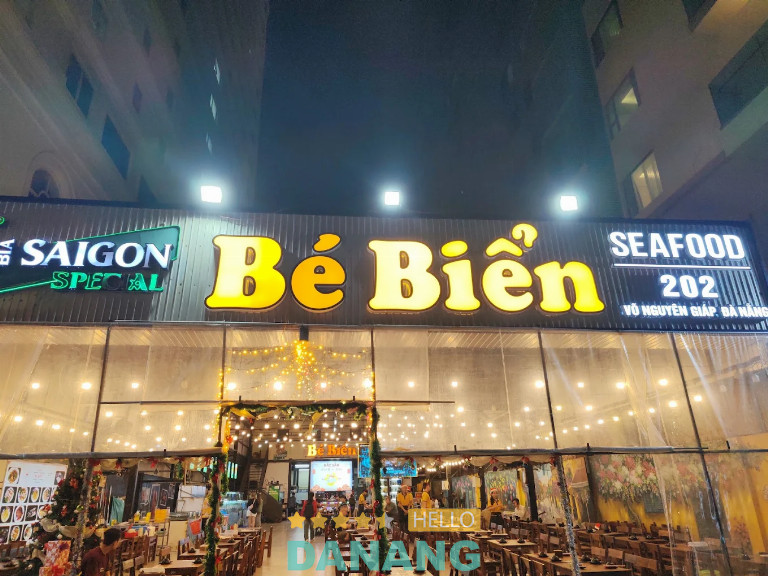 Bài viết đánh giá về Hải sản Bé Biển SeaFood: 202 Võ Nguyên Giáp, P. An Hải Đà Nẵng