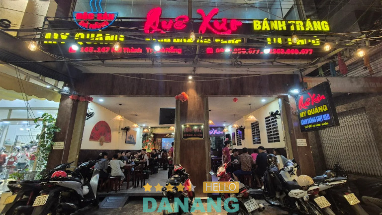 Bài viết đánh giá về Mì Quảng Quê Xưa: 165 Núi Thành, P. Hòa Cường, Đà Nẵng