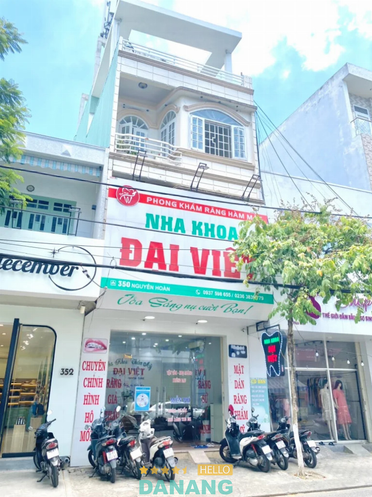 Bài viết đánh giá về Nha Khoa Đại Việt: 350 Nguyễn Hoàng, P. Thanh Khê, Đà Nẵng