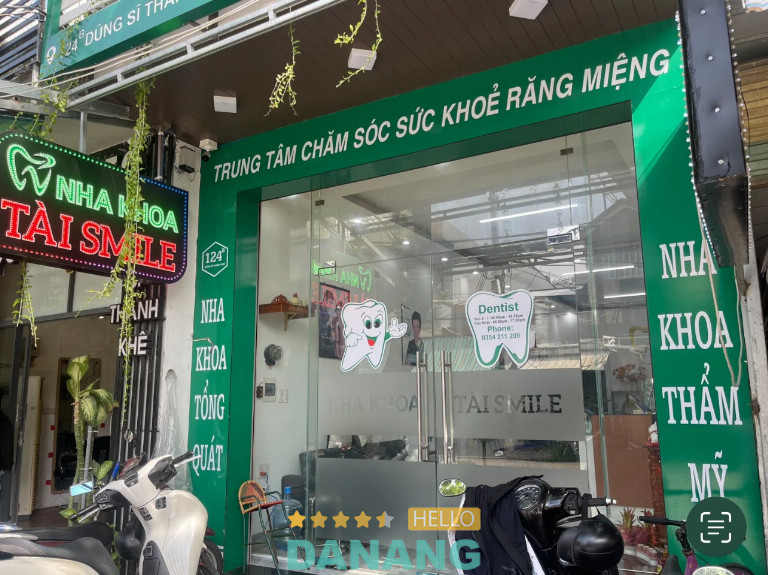 Bài viết đánh giá về Nha khoa Tài Smile: 124 Dũng Sĩ Thanh Khê, P. Thanh Khê đà nẵng