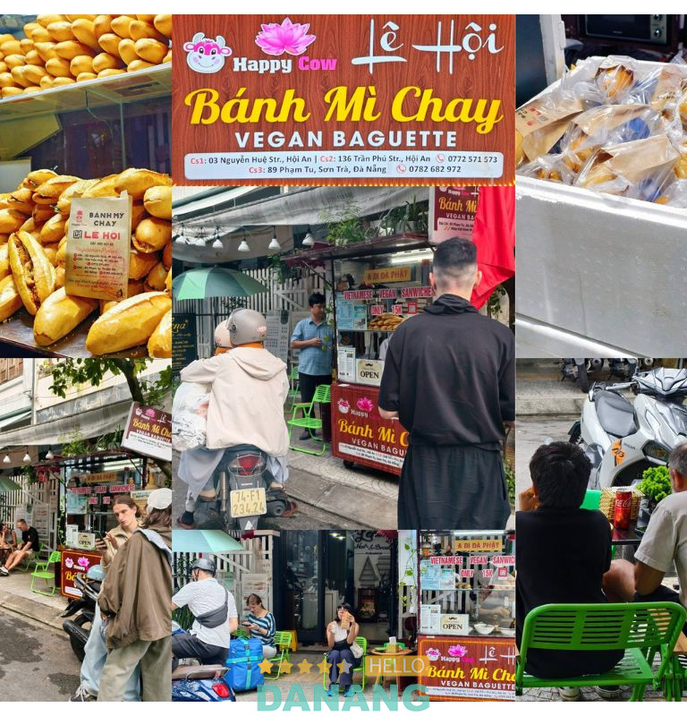 Bánh Mì Chay Lê Hội - Vegan Bread - 89 Phạm Tu