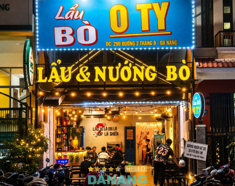 Lẩu bò O Ty – P. Hòa Cường