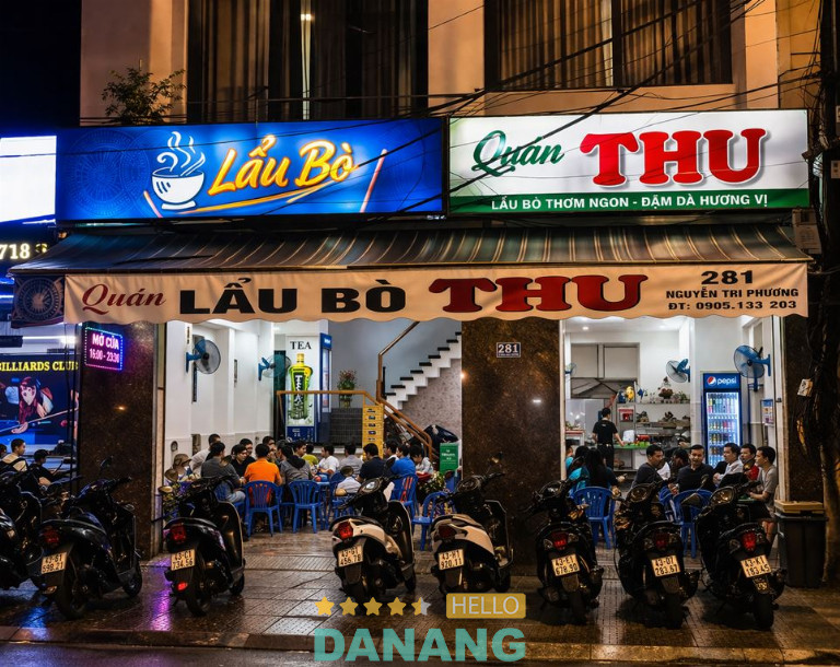 Lẩu bò Thu – Hải Châu