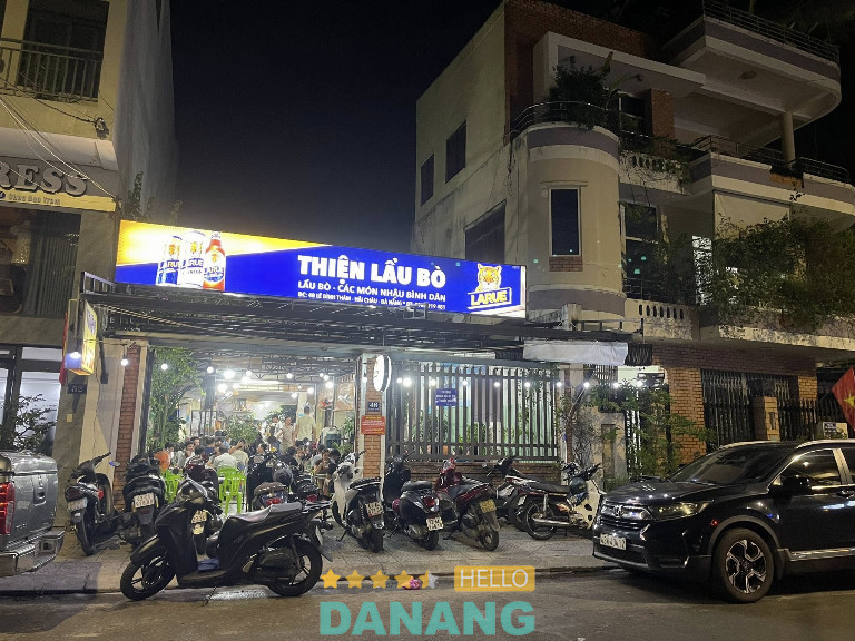 Lẩu bò Thiện – P. Hòa Cường