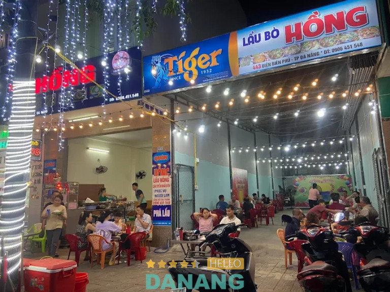 Lẩu bò Hồng – P. Thanh Khê