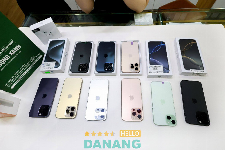 Cửa hàng bán Iphone tại Đà Nẵng