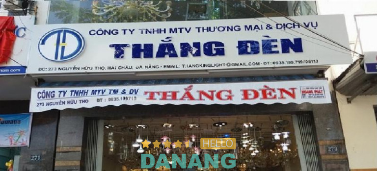 Công ty TNHH MTV Thương mại & Dịch vụ Thắng Đèn, Đà Nẵng