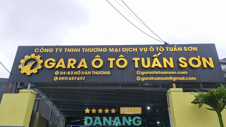 Bài viết đánh giá về Gara ô tô Tuấn Sơn: 04 - B3 Hồ Hán Thương, P. Sơn Trà, Đà Nẵng