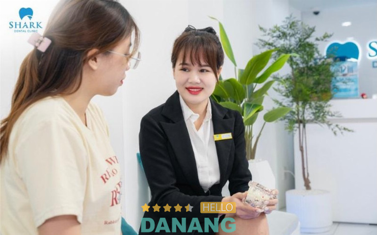 Nha khoa Shark cam kết sử dụng vật liệu được nhập khẩu chính ngạch, có nguồn gốc và đầy đủ tem kiểm định an toàn