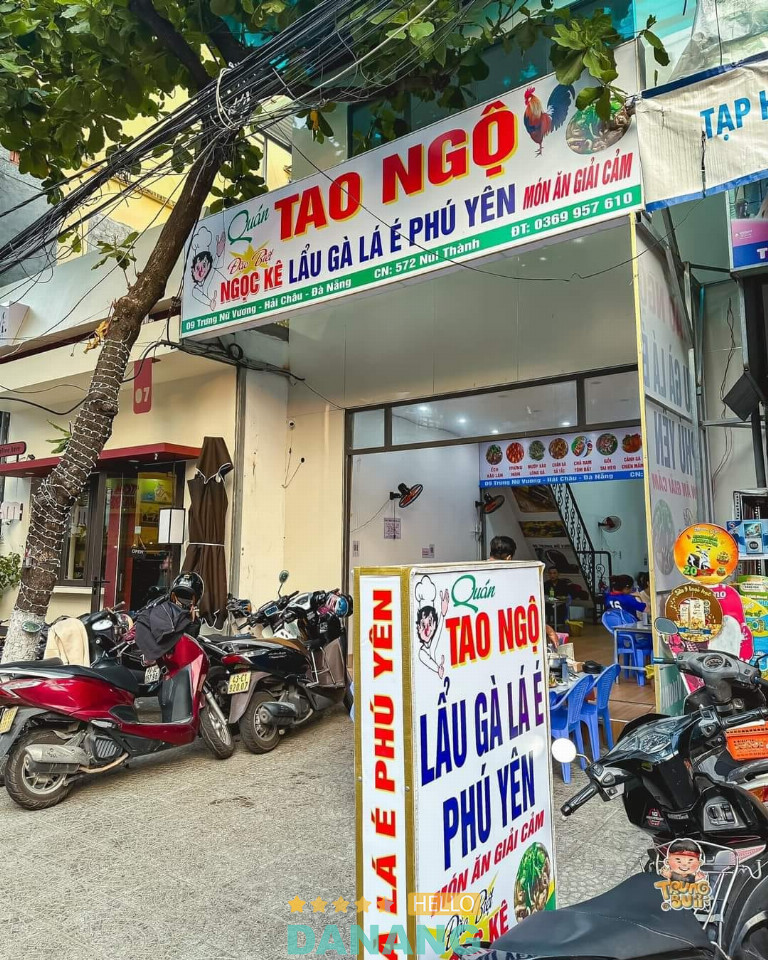 Quán Tao Ngộ Lẩu Gà Lá É Phú Yên - P. Hải Châu