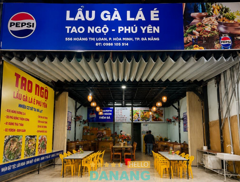 Lẩu gà lá é Tao Ngộ Phú Yên - P. Hòa Khánh