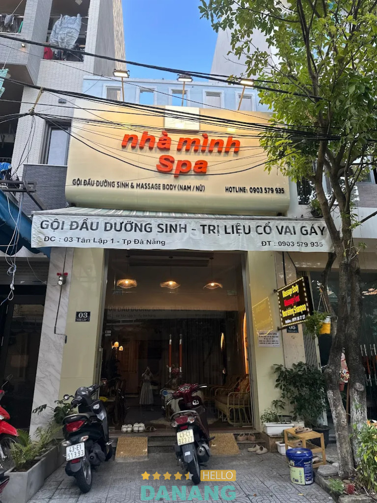 Bài viết đánh giá về Nhà Mình Spa: 03 Tân Lập 1, P. Hải Châu, Đà Nẵng