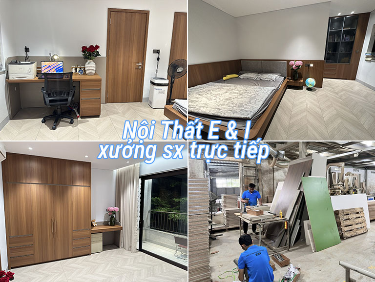 Nội thất E&I thiết kế phòng ngủ ở Đà Nẵng