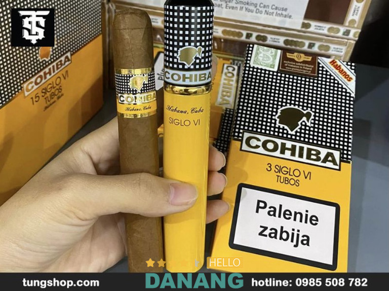 Tùng Shop cung cấp xì gà Cohiba Siglo 6 Tubos 3 điếu