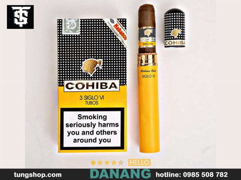 Tùng Shop cung cấp xì gà Cohiba Siglo 6 Tubos 3 điếu