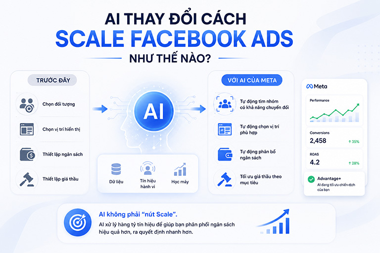 X3Sales Scale Facebook Ads cho doanh nghiệp bằng AI