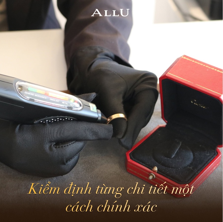 ALLU kiểm định từng món đồ một cách chính xác.