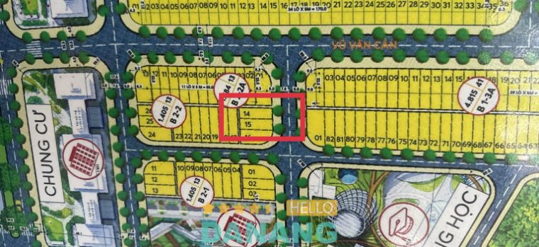 Bán đất đường Vùng Trung 14, kđt Phú Mỹ An, Ngũ Hành Sơn