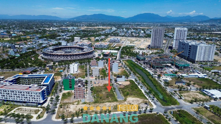 Bán lô đất 6x17m 2 mặt thoáng khu V6 KĐT FPT City
