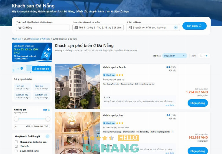chọn khách sạn gần biển hay trung tâm khi đi du lịch