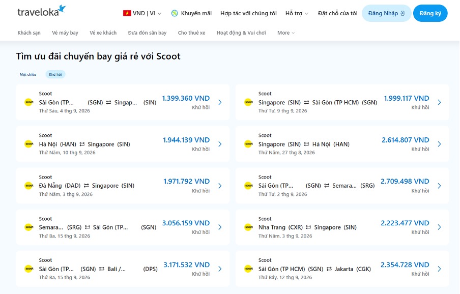 Scoot Airlines hay Korean Air chọn hãng nào cho chuyến bay châu Á
