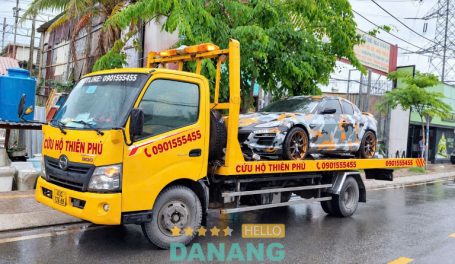 Cứu hộ thiên phú đà nẵng chuyên cứu hộ ô tô