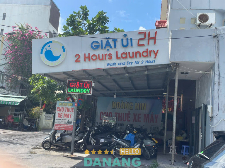 Tiệm giặt ủi 2h ở 300 hồ nghinh đà nẵng