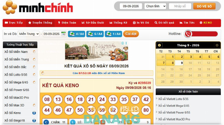 Minh Chính Lottery