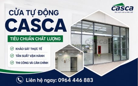 Giải pháp cửa tự động và dịch vụ kỹ thuật của CASCA Việt Nam