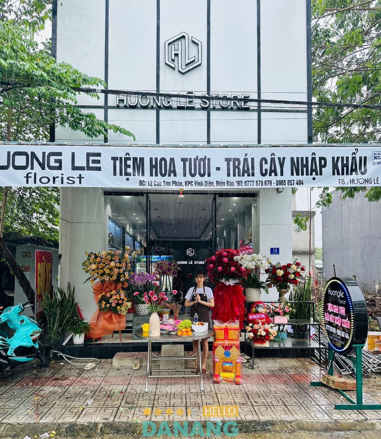 Hương Lê Florist gây thiện cảm nhờ phong cách phối hoa đẹp và mức giá dễ tiếp cận