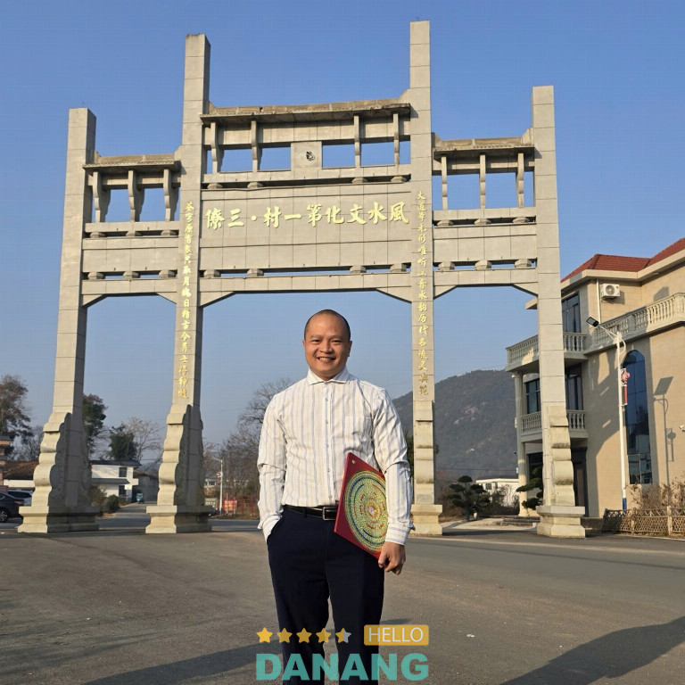 Chuyên gia phong thủy, KTS Nguyễn Đức Hiếu tu học ở thánh địa phong thủy thế giới Tam Liêu – Trung Quốc