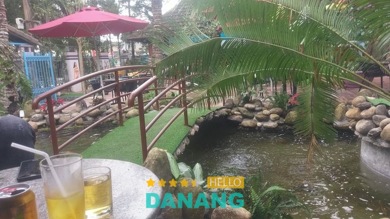 Cafe Hương Lam Viên trên Quốc lộ 14B Hòa Vang Đà Nẵng